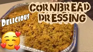 Delicious Cornbread Dressing prefect for the Holidays