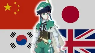 Venti Sneezes in All Languages! [Genshin Impact]