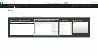 Cloud Diary Tutorial 11 - UX User Experience improvement - Move diary to homepage