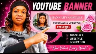 How to create and upload YouTube Banner Easiest Tutorial 2026 