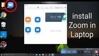 How To Install Zoom On Laptop 2020 || install Zoom App On PC