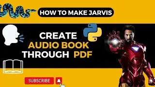 how to add Audio book in jarvis | create audio book through pdf using python | jarvis python