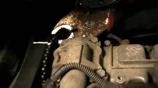 Вольво XC90 замена переднего сальника коленвала/Volvo XC90 Replacing crankshaft front oil seal