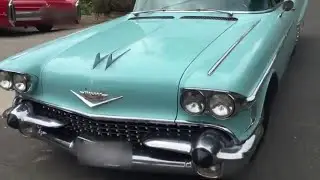 Автомобиль- Кадиллак Купе Де Виль 1958 года