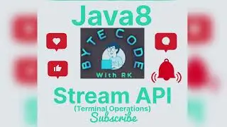 Stream API Terminal Operations | Java8 | Core Java | #streamapi #java8 #java #programming