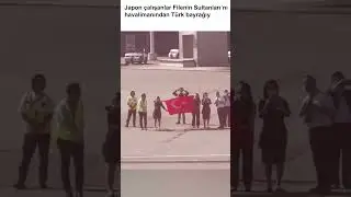 TOKYO’DA FİLENİN SULTANLARI’NA TÜRK BAYRAĞIYLA UĞURLAMA!