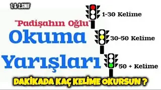 "Padişahın Oğlu" OKUMA YARIŞI-9 | 1&2.SINIF | 67 Kelime | Süreli 3 Tekrar #okumahızlandırma