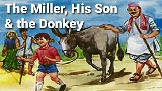 English Moral Stories  ||  Short Stories  ||  The Miller, His Son and the Donkey