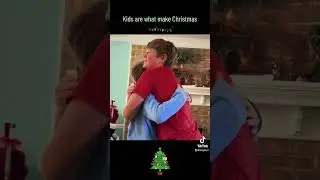 They weren’t expecting this! #kidsandchristmas