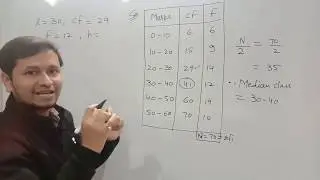 Median II Below or More Table II Cumulative frequency table II Statistics II class 10th II class 9th