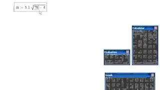 Mathcad-04. Ввод формул