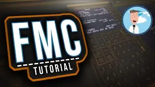 X-plane 11 - Tutorial - ✈️ FMC Setup ✈️ - Make your flight plan