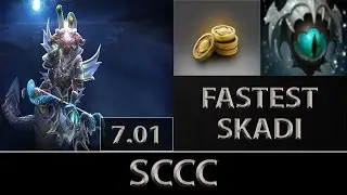 Sccc [Medusa] Fast Farm ► Fastest Eye of Skadi ► Dota 2 7.01