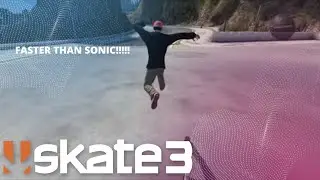 tutorial on how to do a forwards man speed glitch #skate3