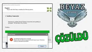 Fixing An Internal System Error Occurred Error While Installing DirectX