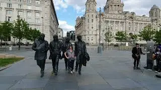 Explore/Adventure: Meeting The Beatles on a first time trip to Liverpool.