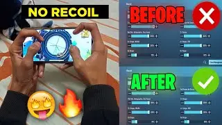 ZERO RECOIL GYRO SENSITIVITY  😯🔥 | BEST SENSITIVITY FOR BEGINNERS | GamingMATEx | #gyroscope #bgmi