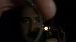 ASMR: Dark room Doctor exam (candle crackling background)