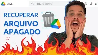 Como recuperar ARQUIVO APAGADO no GOOGLE DRIVE? - Passo a passo completo
