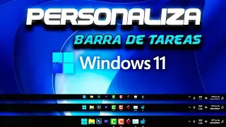 MIRA ESTO! Cambia El Tamaño De La Barra De Tareas De WINDOWS 11 FÁCIL!