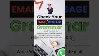 Check Your Grammar in Just One Click ✅ 