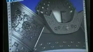 Kabuto - CAD/CAM Samurai helmet CNC machining Tomco/WorkNC