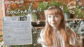 мои старые ✨ШКОЛЬНЫЕ КОНСПЕКТЫ✨ по физике, химии, истории, обществу, немецкому, латыни и т.д.📚
