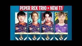 PRX SOMETHING, PRX JINGGG, PRX F0RSAKEN & T1 XCCURATE PLAYING TOGETHER IN ONE TEAM | VALORANT