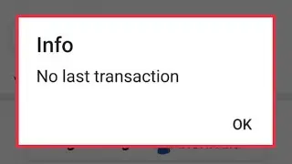 What is Last Transaction in IRCTC Rail Connect app