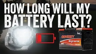 How Long Can You Run Your Off-Road Lights Without Killing Your Battery? 🔋 Real-World Test!