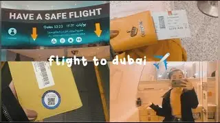 flight to dubai ✈️ | more plane window view ✨