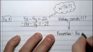 Solve Systems by Elimination | Lesson 3, Semester 2