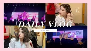 ⋆୨୧˚ DAILY VLOG  ˚୨୧⋆ - haciendo grease el musical + GRWM - vlogisto #17