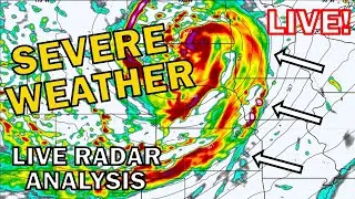 LIVE - Tornadic Weather & Severe Weather Analysis 04.23.22
