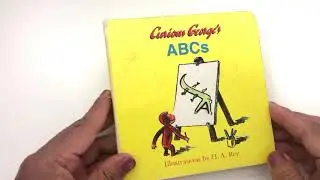 🐒 The Alphabet: CURIOUS GEORGE ABCs - illustrations by H A Rey