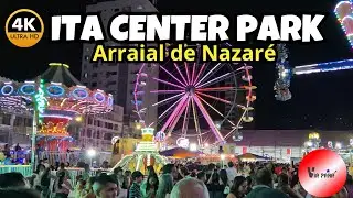 Como é o Parque ITA durante as festividades do Círio de Nazaré em Belém do Pará. #Arraial #viapará