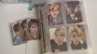 my nct jisung photocard collection ♡ unboxing lucky draw + sorting some pcs