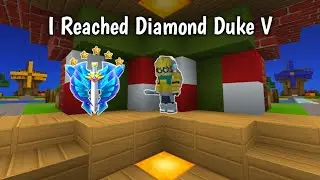 Reaching Diamond Duke V In Ranked Bedwars [Blockman Go] RTDH#1