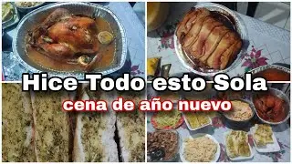 ✨ V20 Nuestra Cena de Año Nuevo 2025 🎇 DEJEN SU LIKE ❤️ Hice todo esto de comer 😱
