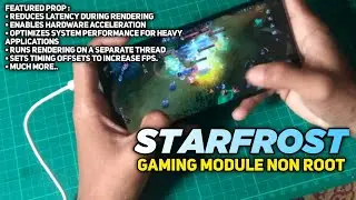 Fast Rendering fix lag boost fps - STARFROST  Gaming Module NOn Root