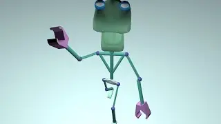 animating a random walk cycle in 3ds max