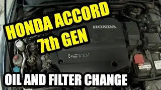 Honda Accord 2003–2007 i-CTDi 2 2 Oil and Filter Change