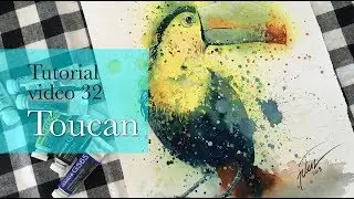 Tutorial video 32 - Toucan (time-lapsed)