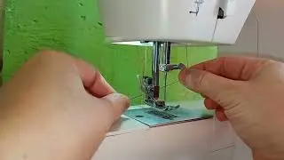 Заправка верхней нити швейной машины💯