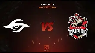 Team Secret vs EMPIRE (FACEIT Dota2 Invitational)