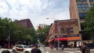 Cycling north of NYU