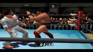 Royce Gracie vs. Frank Shamrock - Shoot-Style (Virtual Pro Wrestling 2 N64)