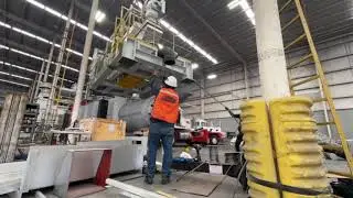 Pyrotek Compact Jet Bed Dryer Install | Scrap Aluminium | Recycling