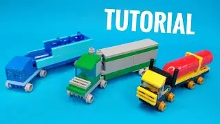 Lego vehicles truck tutorial PART 2