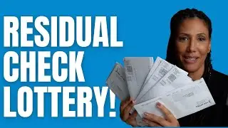 Residual Check Lottery!  How much do ya get?